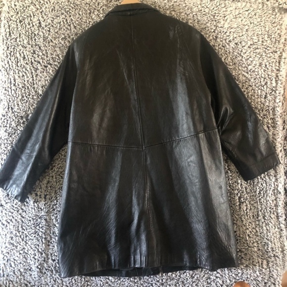 Jones New York Women’s Genuine leather light coat Size M - Picture 10 of 11